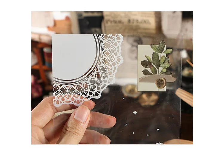 Journamm 25 Sheets Vintage Journaling Scrapbooking Supplies Craft Paper Journals Planners Aesthetics Collage Photo Album Frames