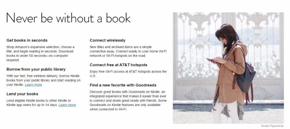 Original Kindle 8th Kindle 6th Registerable E-Book Kindle6 Reader Touch Screen Ebook Without Backlight E-ink 6inch Ink Screen