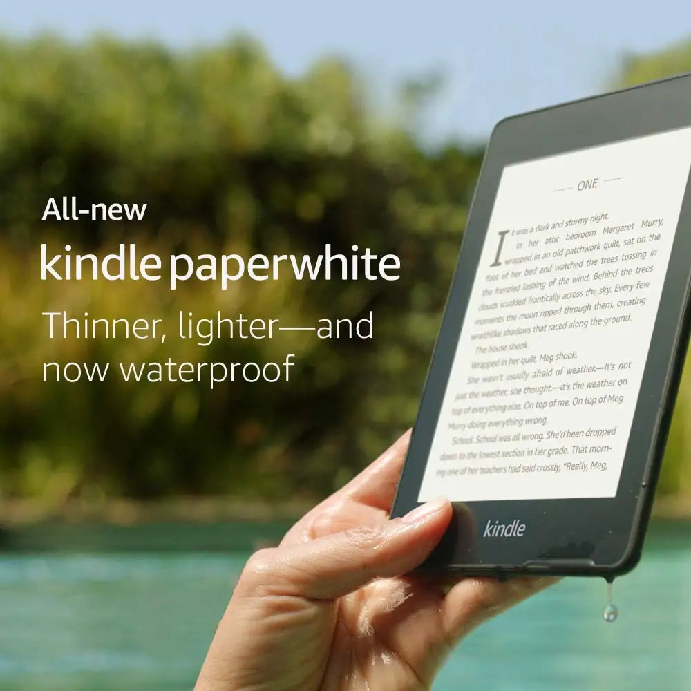 All-new Kindle Paperwhite 4-Now Waterproof 8GB Kindle Paperwhite4 300 ppi eBook e-ink Screen WIFI 6"LIGHT Wireless Reader