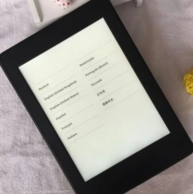 Original Kindle 8th Kindle 6th Registerable E-Book Kindle6 Reader Touch Screen Ebook Without Backlight E-ink 6inch Ink Screen