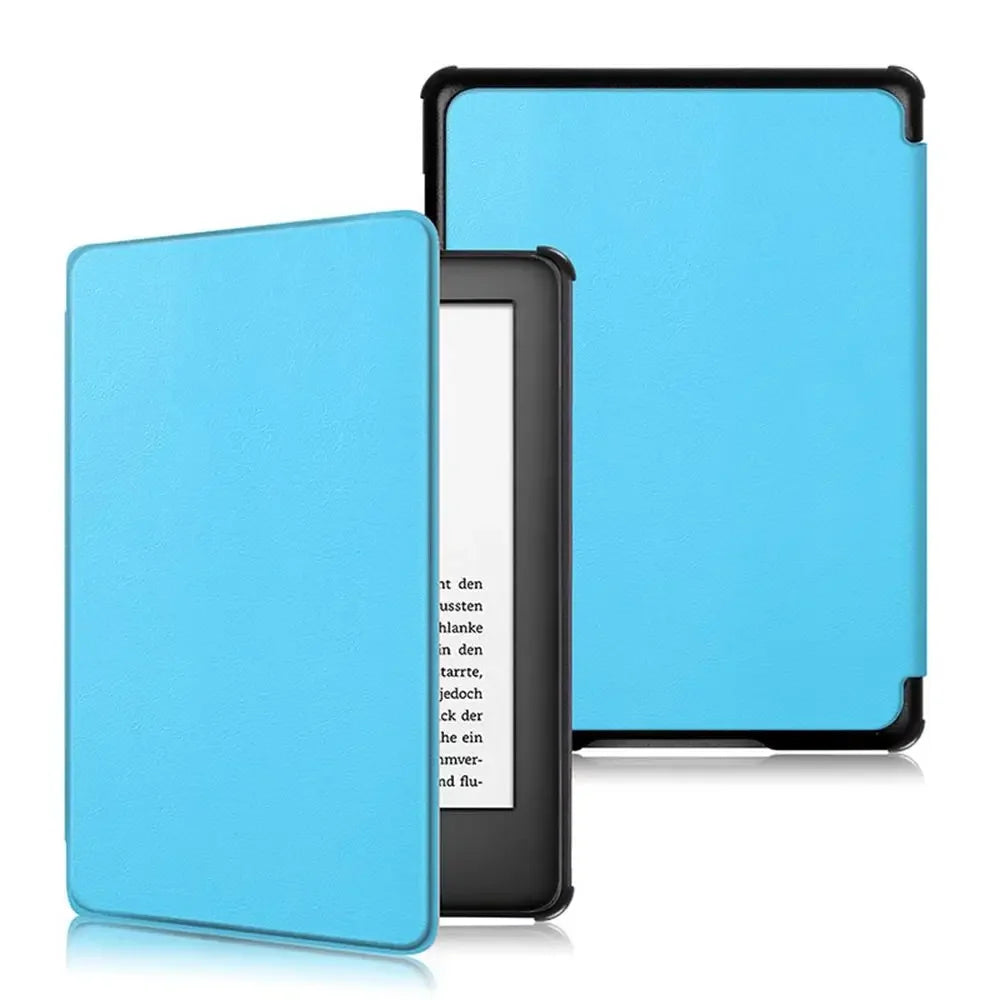 Colorful 6" eBook Reader Ultra Slim PU Leather Cover Smart Case Protective Shell For Kindle 8/10th Gen Paperwhite 1/2/3/4