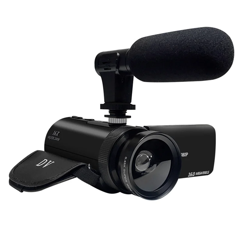 DIGIT-DV Video Recorder Camcorder Audio Recording With Microphone Digital Zoom Video Camera Machine For Recording Vlogs