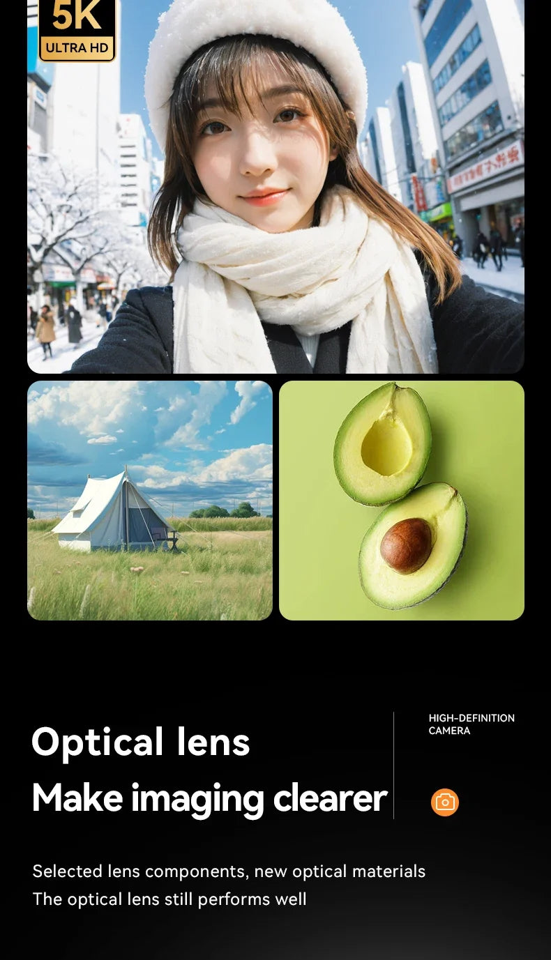 Digital Camera 16x CCD Digital Camera Beauty Campus Student Entry-level Polaroid Gift Dual Lens Video Recorder 64G Card Reader