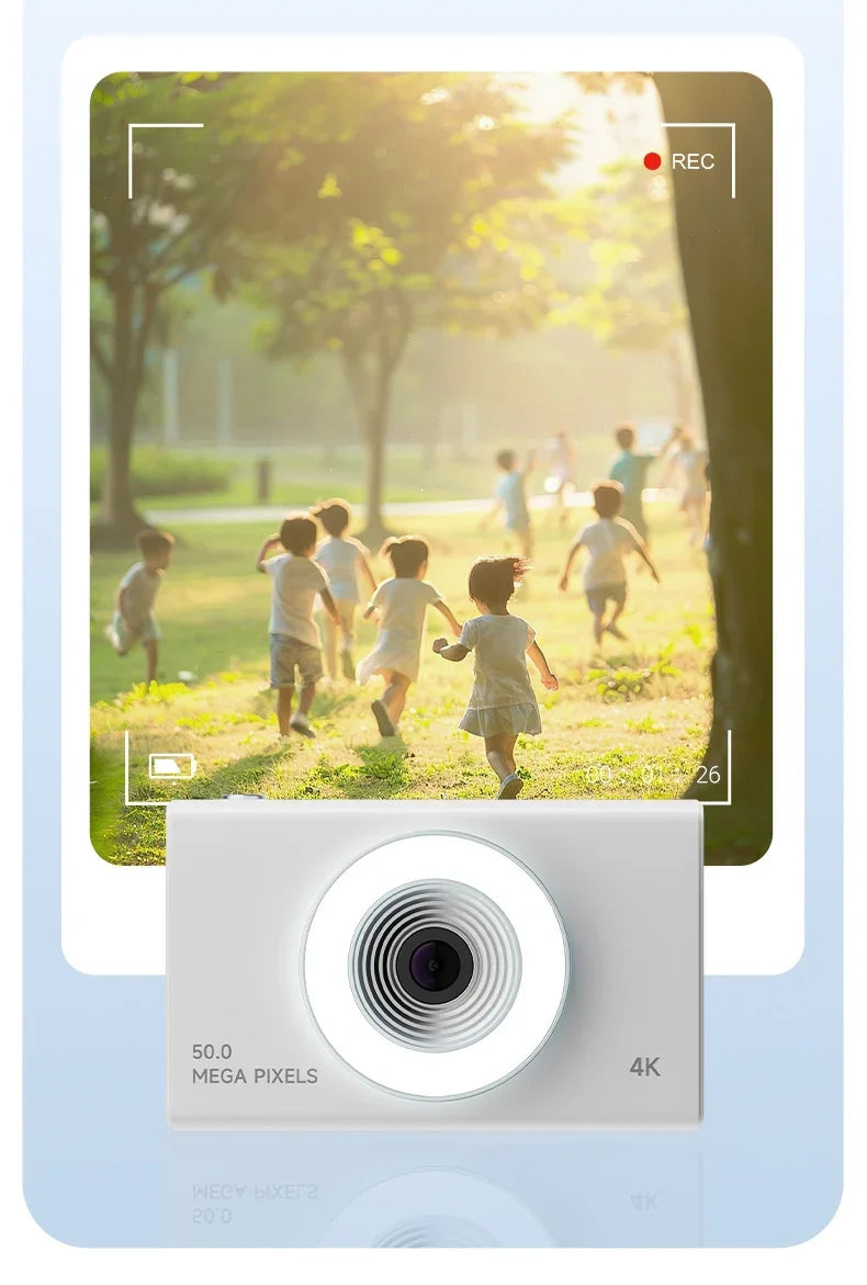 Xiaomi Digital Camera 4K High-definition Camera Autofocus Portable Retro Camera 50 Million Pixels CCD Travel Student Camera