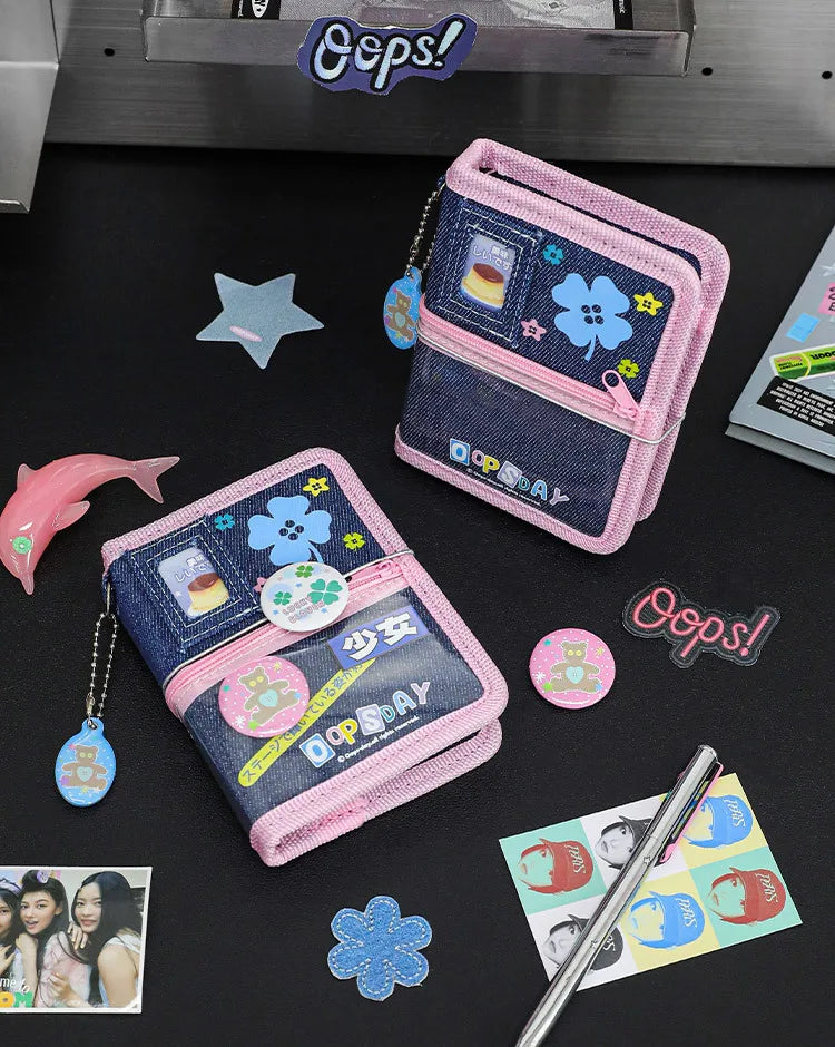 MINKYS Portable Cute M5 Notebook Planner Yearly Daily Weekly Agenda Book Journal Book School Stationery