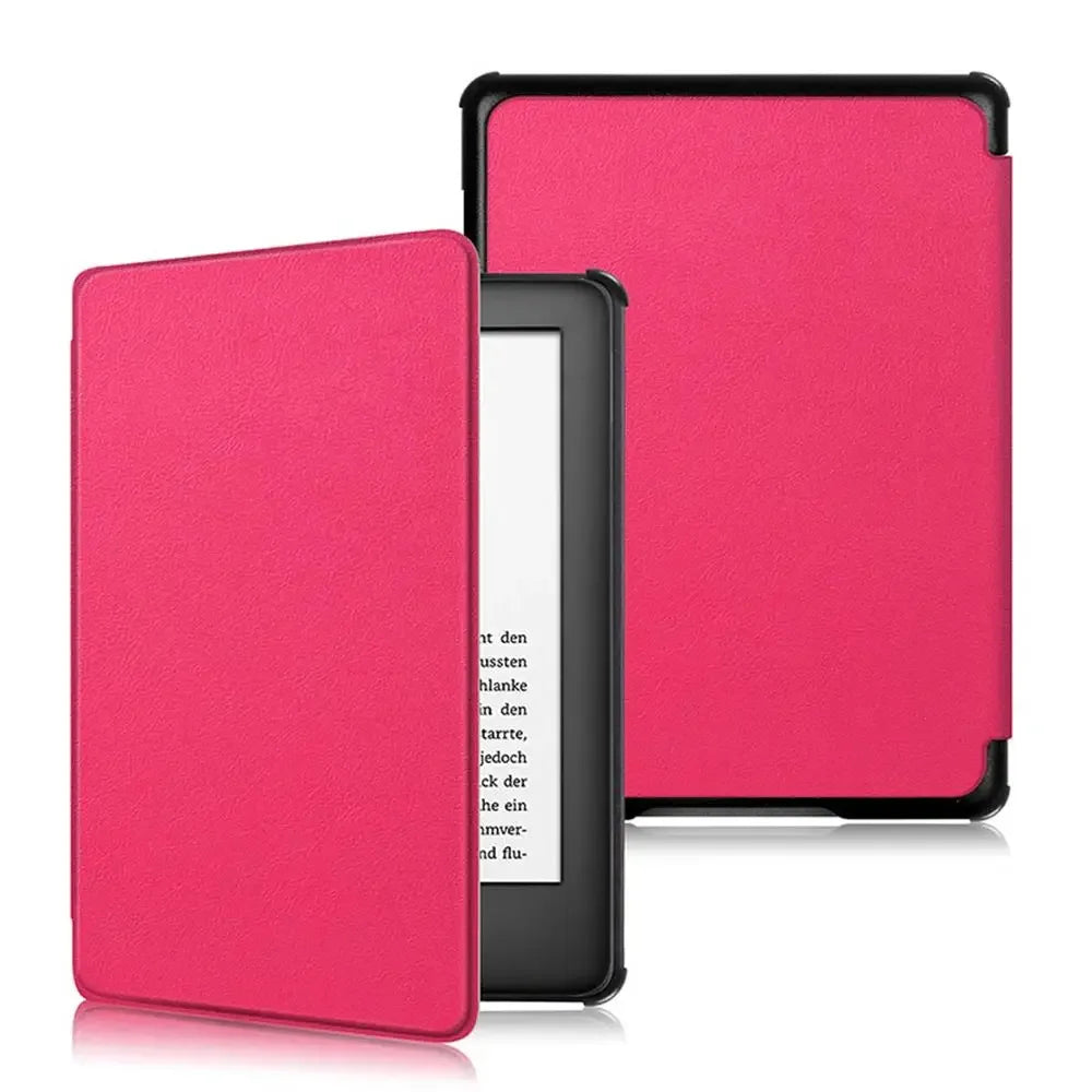Colorful 6" eBook Reader Ultra Slim PU Leather Cover Smart Case Protective Shell For Kindle 8/10th Gen Paperwhite 1/2/3/4