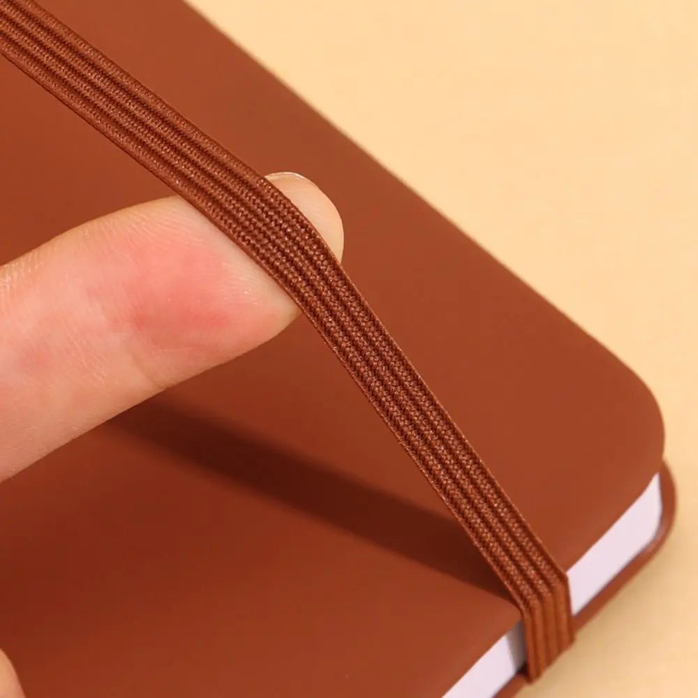 Schedule Journal 2025 Planner Notebook Efficiency Daily Planner Reminder Calendar Notebook PU with Straps Diary Book Student