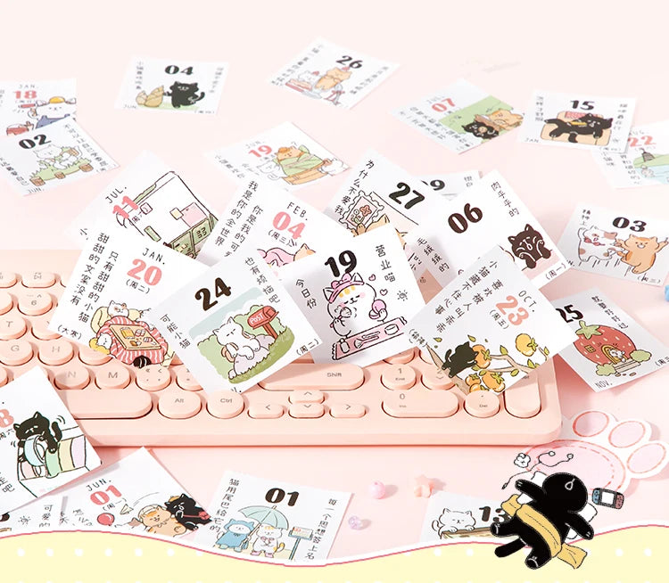 Journal GO Mini 365 Day Calendar 2026 Planner Yearly Agenda Organizer with Memo Notes for Home Office School Daily Schedule