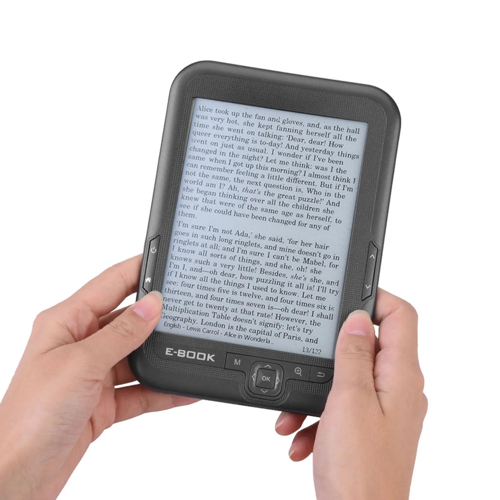 6 inch e reader e BOOK Reader e Ink EBOOK Reader EInk 6 Inch Ereader 600 X 800 Resolution Display 300DPI Blue Cover 16GB 8GB 4GB