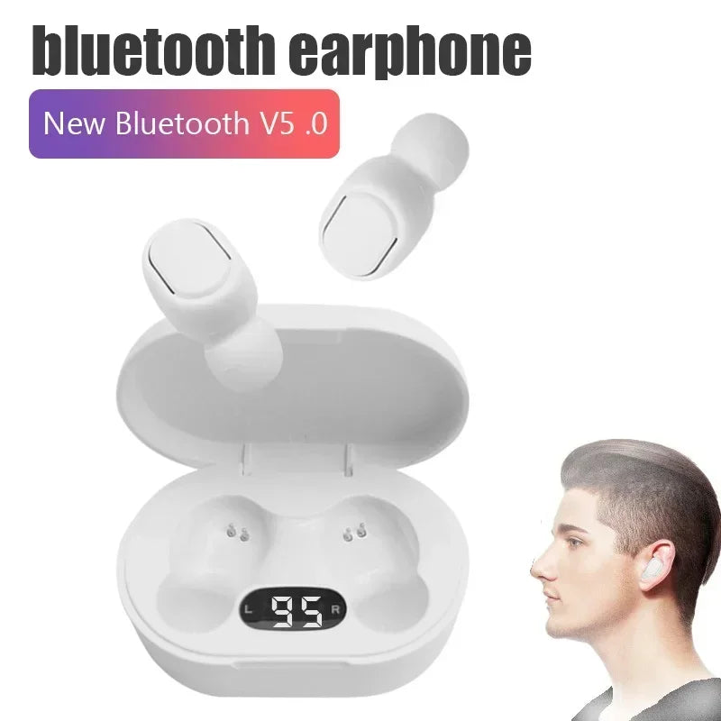 TWS E7S Bluetooth Earphones Wireless Headphones Headset with Mic HiFi Stereo Sport Noise Cancelling Mini Earbuds For Smartphones