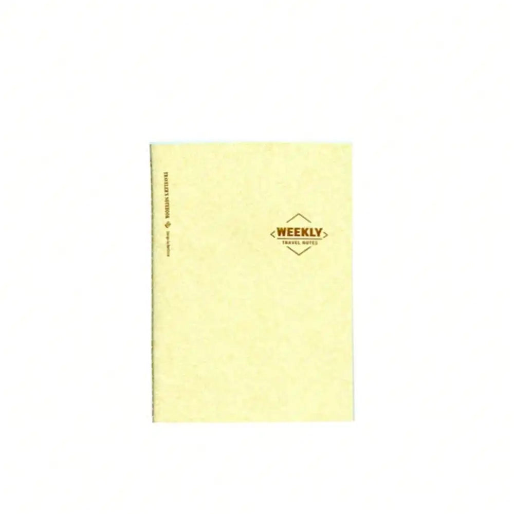 Fromthenon Traveler Notebook Weekly Plan Inner Page Journal Planner Decorative Notebook Replace Accessories Stationery