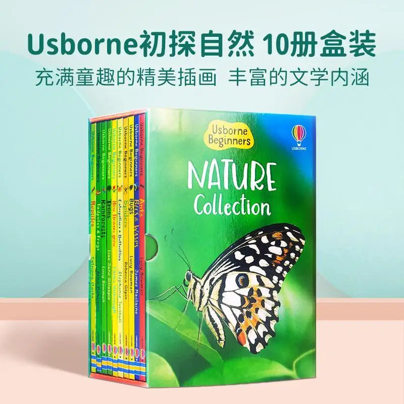 30 Volumes of Usborne Beginners Science Preliminary Exploration of Science/Natural/History English Original Bedtime Reading