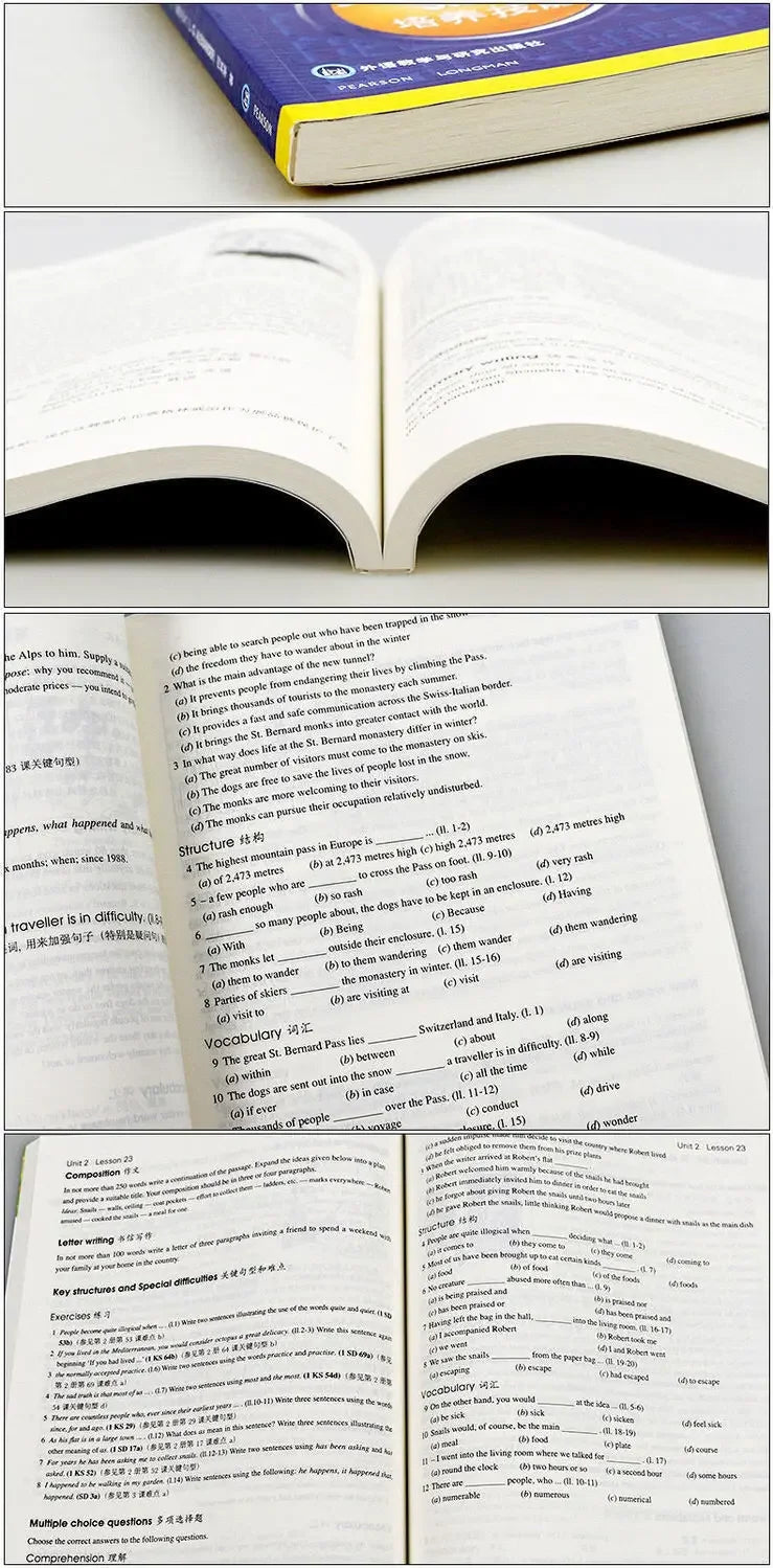 1 Books New Concept English Full Set of 1-4 Textbooks + 1-4 Workbooks Students' Books New Concepts Zero-based Learning English