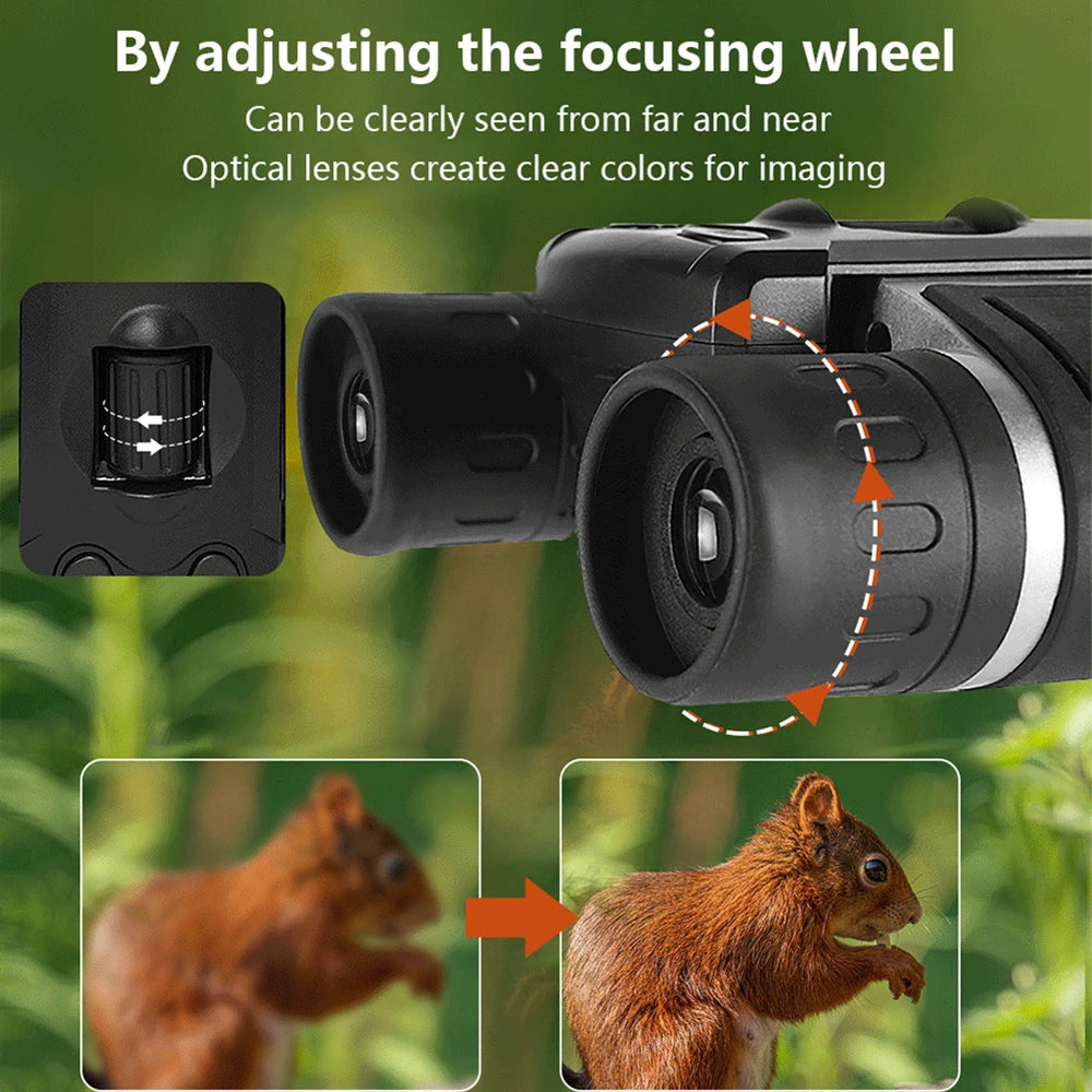 Digital Camera Binoculars 2.0 Inch LCD 8X Digital Zoom Video Photo Recording Telescope Digital Binoculars with Camera