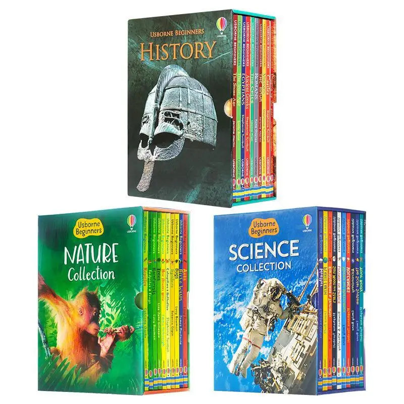 30 Volumes of Usborne Beginners Science Preliminary Exploration of Science/Natural/History English Original Bedtime Reading