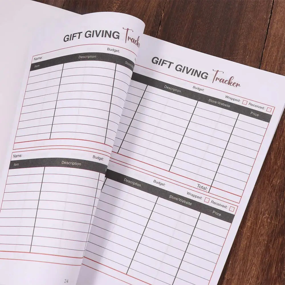 Planner Reminder Christmas Planner Notebook Efficiency Habit Tracker To Do List Notebook Journal Time Organizer