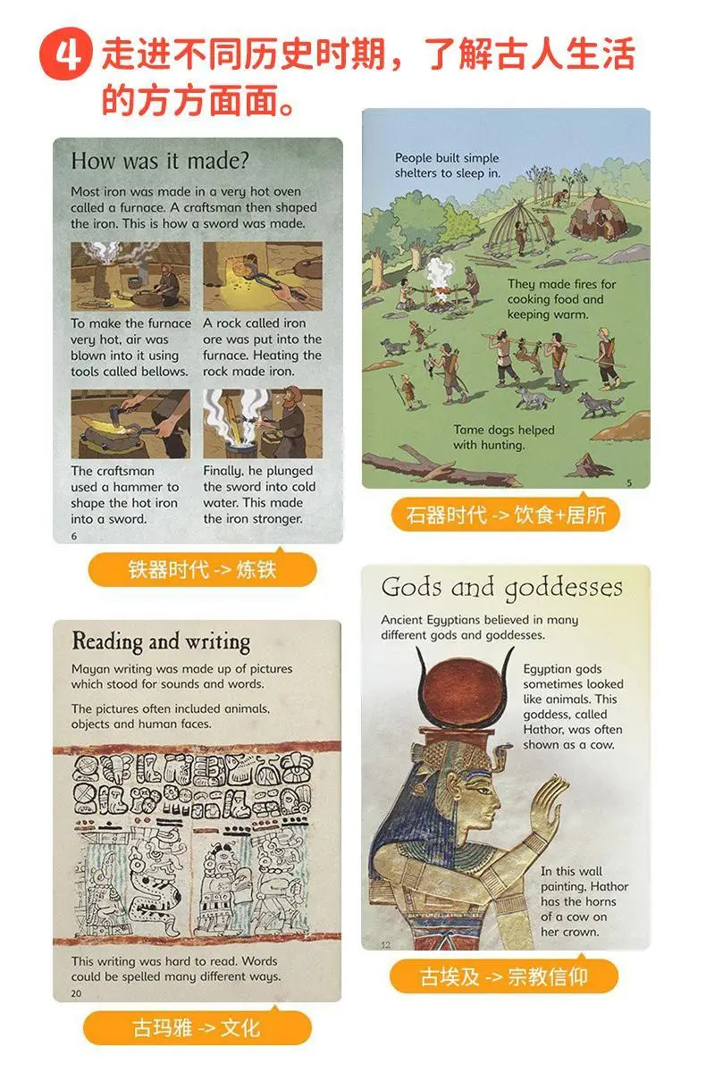 30 Volumes of Usborne Beginners Science Preliminary Exploration of Science/Natural/History English Original Bedtime Reading