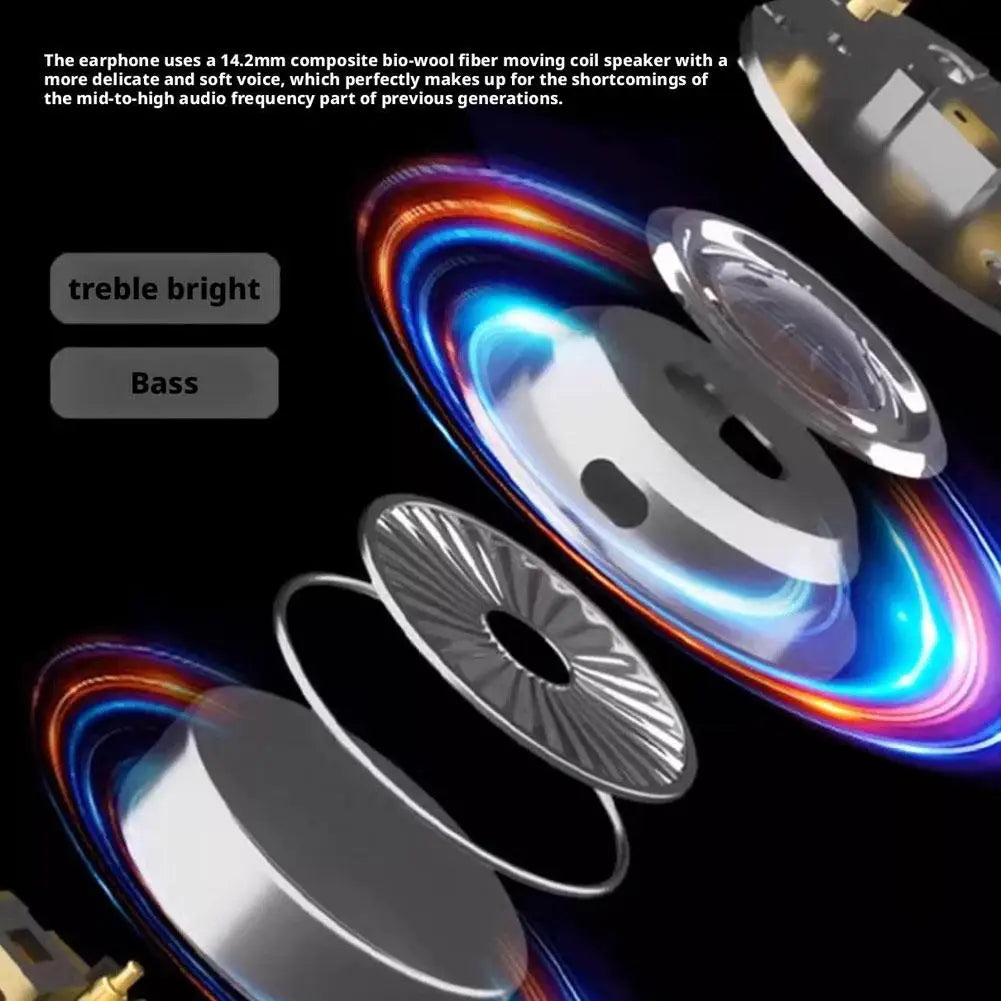 Ear Buds Headphones Bluetooth Ipx5 Waterproof & Sweatproof Comfortable Ear Hooks Noise Isolation Noise Isolation For Running