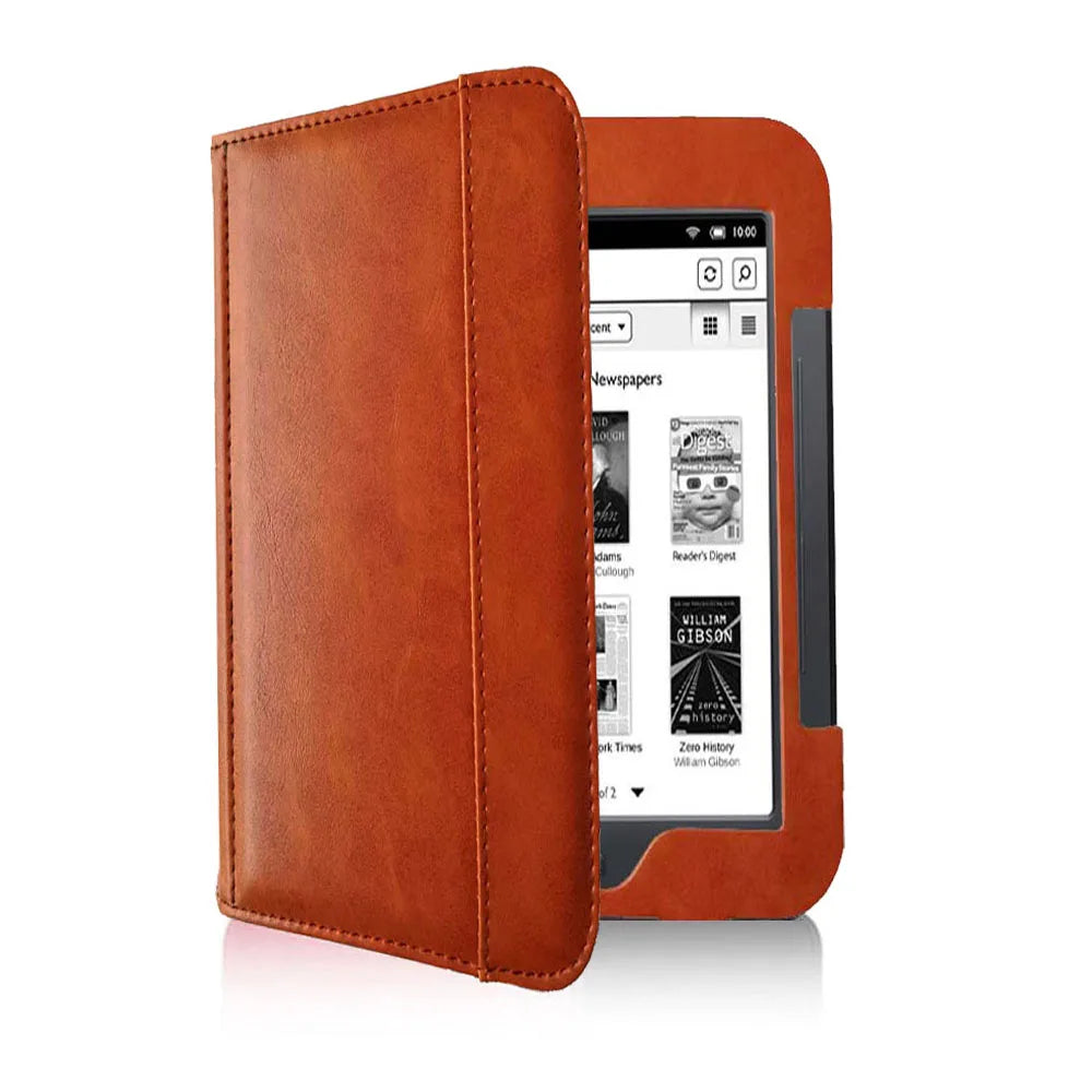 Book Case Cover for Barnes& Noble Nook 2 Touch Ereader Ebook Folio Flip Case Pocket Pouch Nook 3 Simple Bag