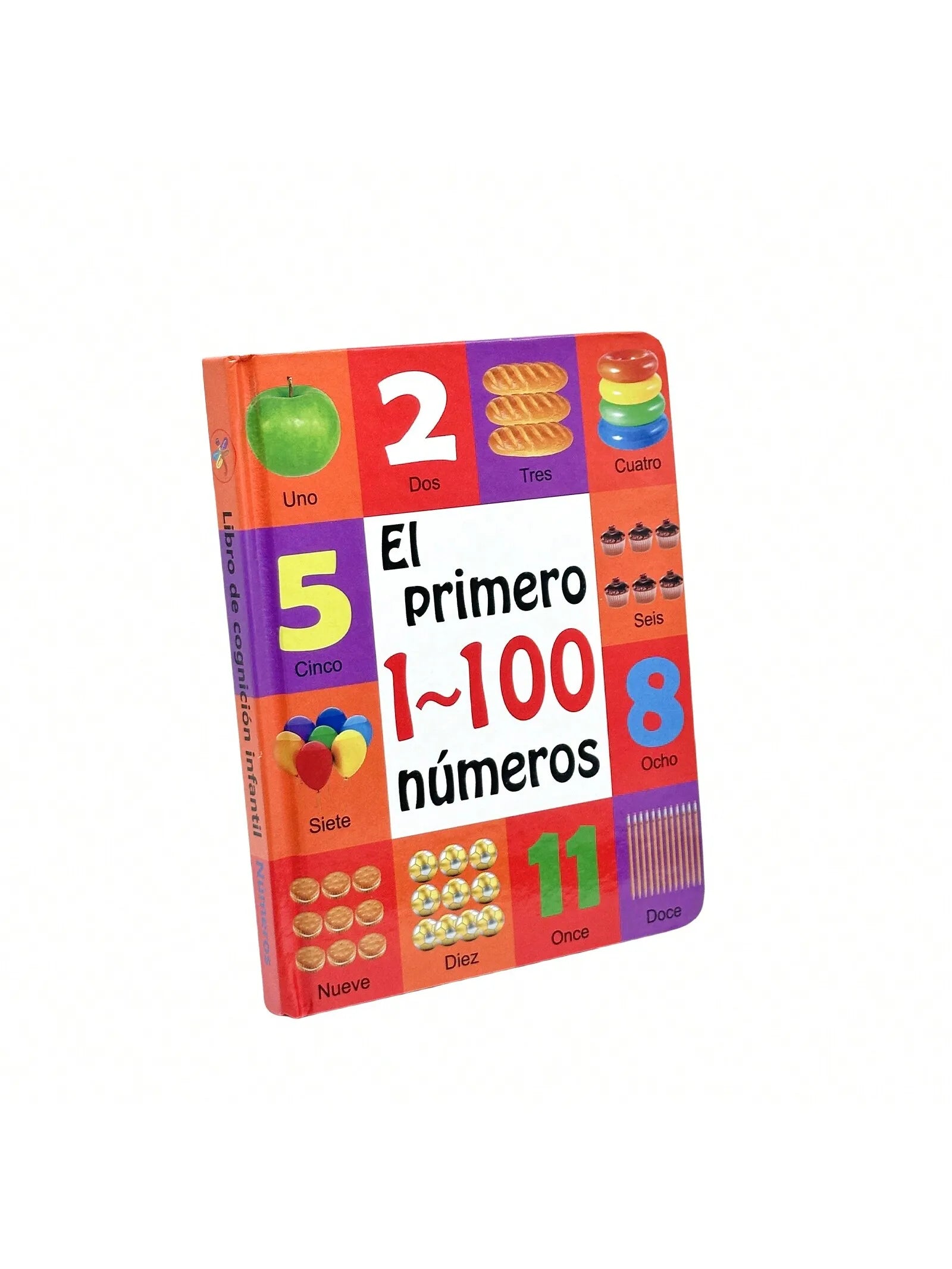 Children's Arabic Enlightenment Cognitive Book: Digital Fruits and Animals, Joyful Enlightenment Journey