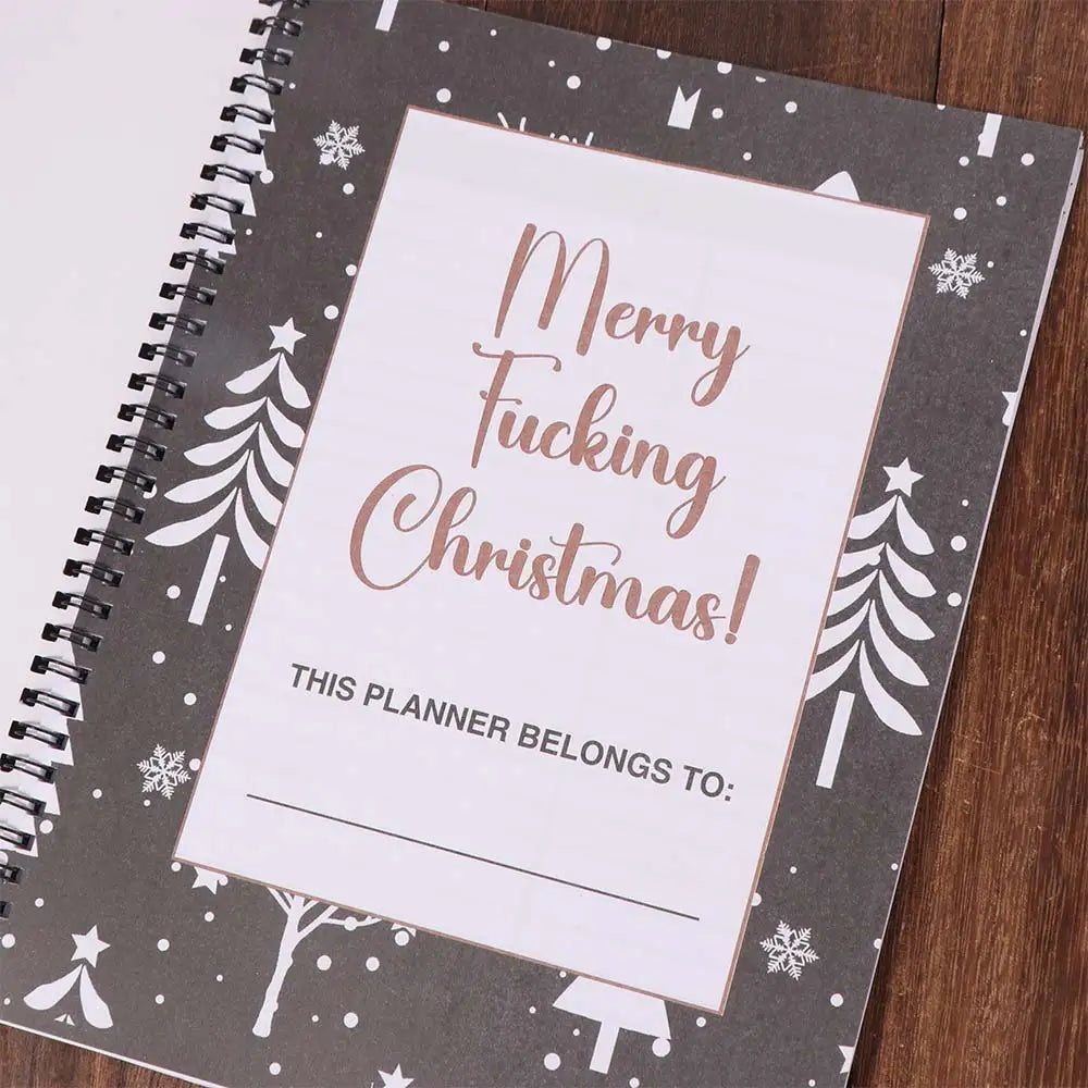 Planner Reminder Christmas Planner Notebook Efficiency Habit Tracker To Do List Notebook Journal Time Organizer