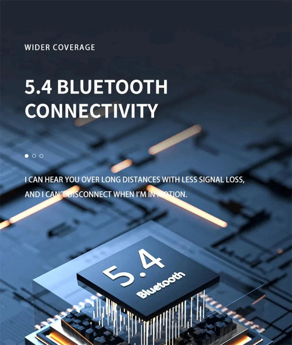 Wireless Single Ear Buds with Earhooks Bt 5.3 Earpiece Sports Headphones Over-Ear Running Workout Wrap-Around Earbuds