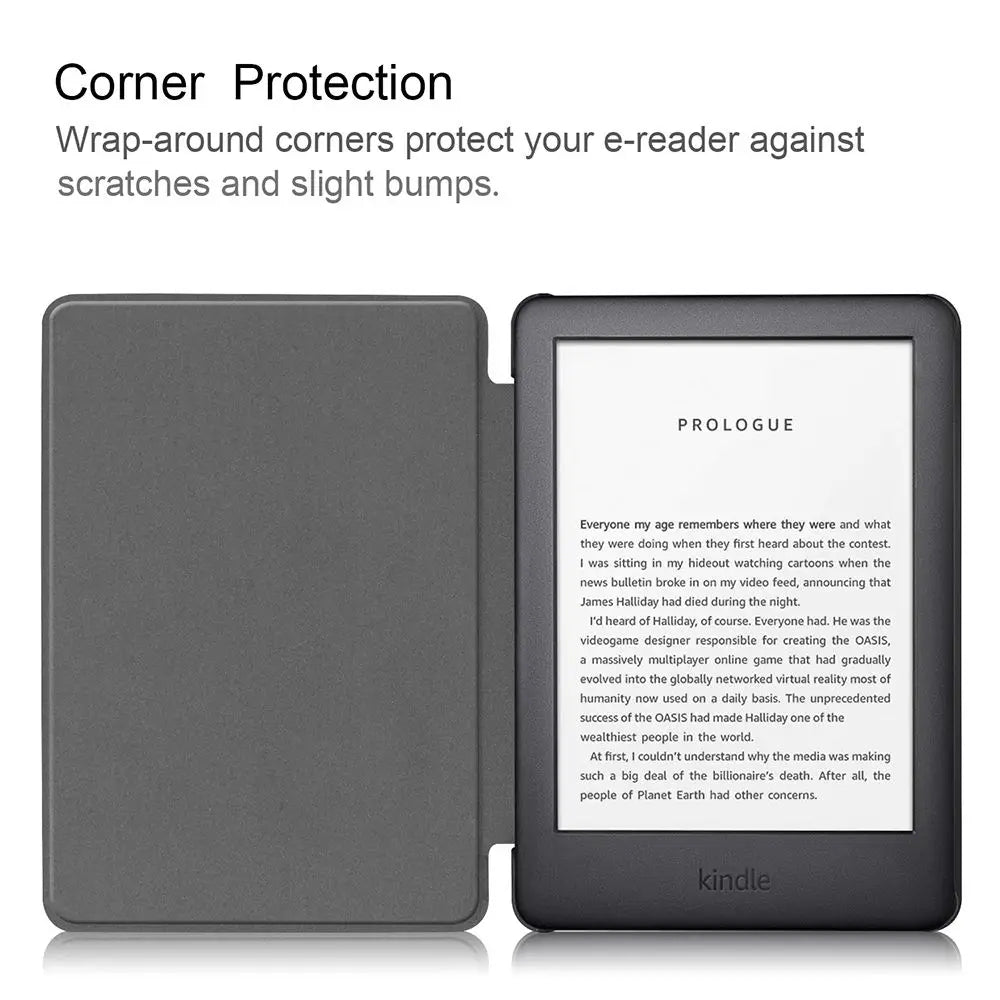 Colorful 6" eBook Reader Ultra Slim PU Leather Cover Smart Case Protective Shell For Kindle 8/10th Gen Paperwhite 1/2/3/4