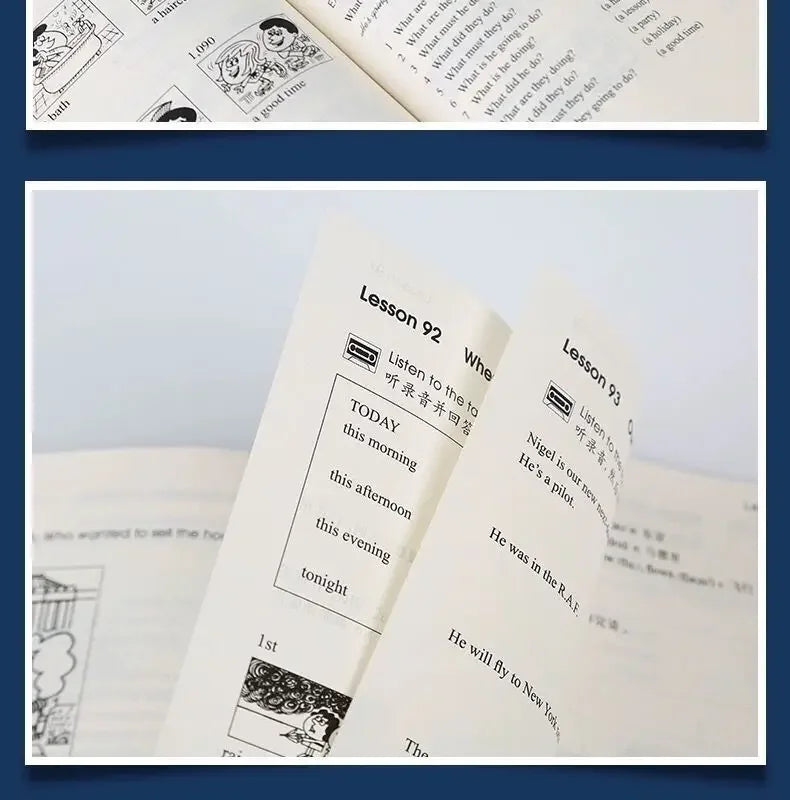 1 Books New Concept English Full Set of 1-4 Textbooks + 1-4 Workbooks Students' Books New Concepts Zero-based Learning English