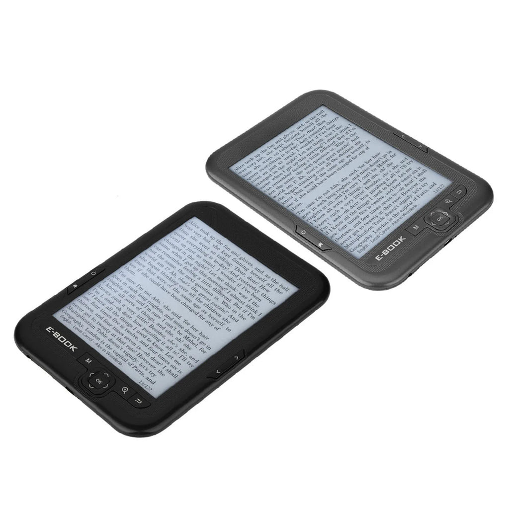 EBOOK Reader EInk 6 Inch Ereader 600 X 800 Resolution Display 300DPI Blue Cover 8GB e BOOK Reader e BOOK Reader Display