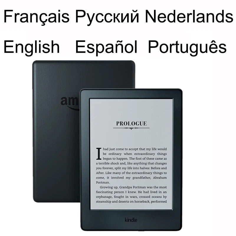 Original Kindle 8th Kindle 6th Registerable E-Book Kindle6 Reader Touch Screen Ebook Without Backlight E-ink 6inch Ink Screen