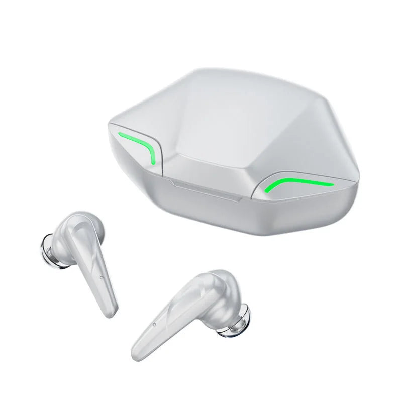Wireless Bluetooth Earphones Gaming Noise-Cancelling Airbuds Extra-Long Battery Life In-Ear Headphones iOS and Android Universal