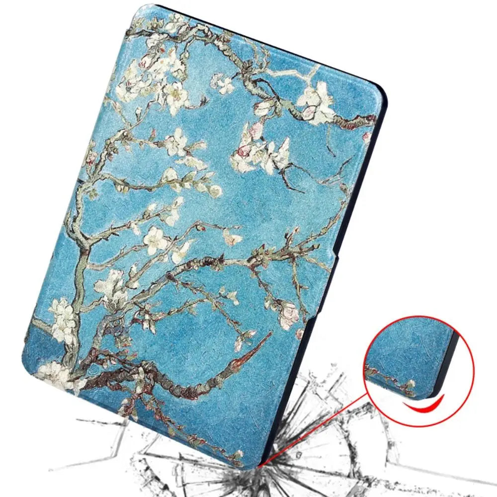 All-new with Hand Support 6 inch e-Reader Case PU Leather 6 inch Ebook Cover Shockproof for Kindle 2022/2024 11/12th Generation
