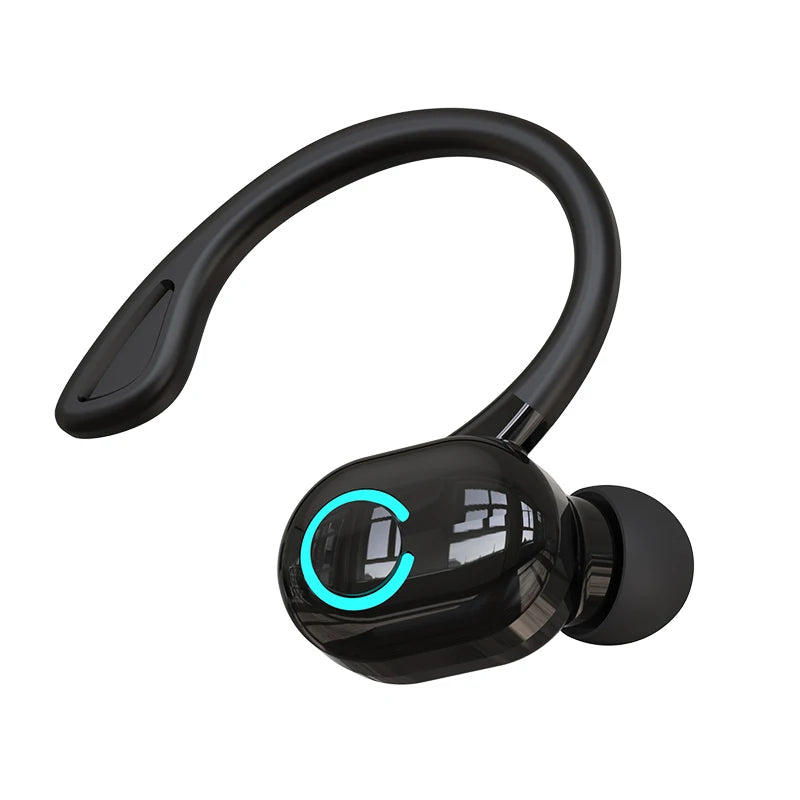 Wireless Bluetooth Earphones HIFI Bass With HD MIC Ear-Hook Earbuds Noise Cancelling Life Waterproof Game Sports Music Headsets