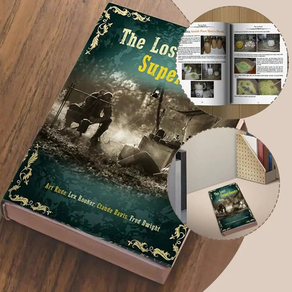 The Lost Book of Superfoods Best Selling Book Help To Rediscover The Magic of Food With Exquisite Illustration Practical Recipes