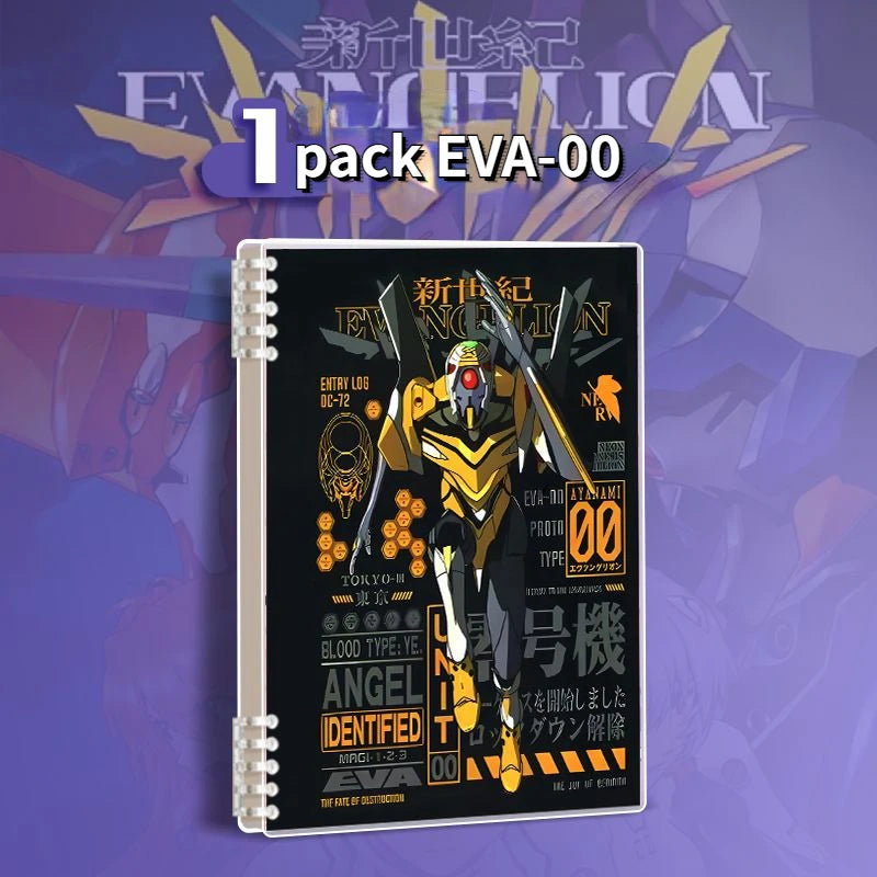 EVANGELION Cartoon Anime EVA-01 Booklet Binding Notebook High Appearance Student A5 Three Types of Inner Pages 100 Pages or More