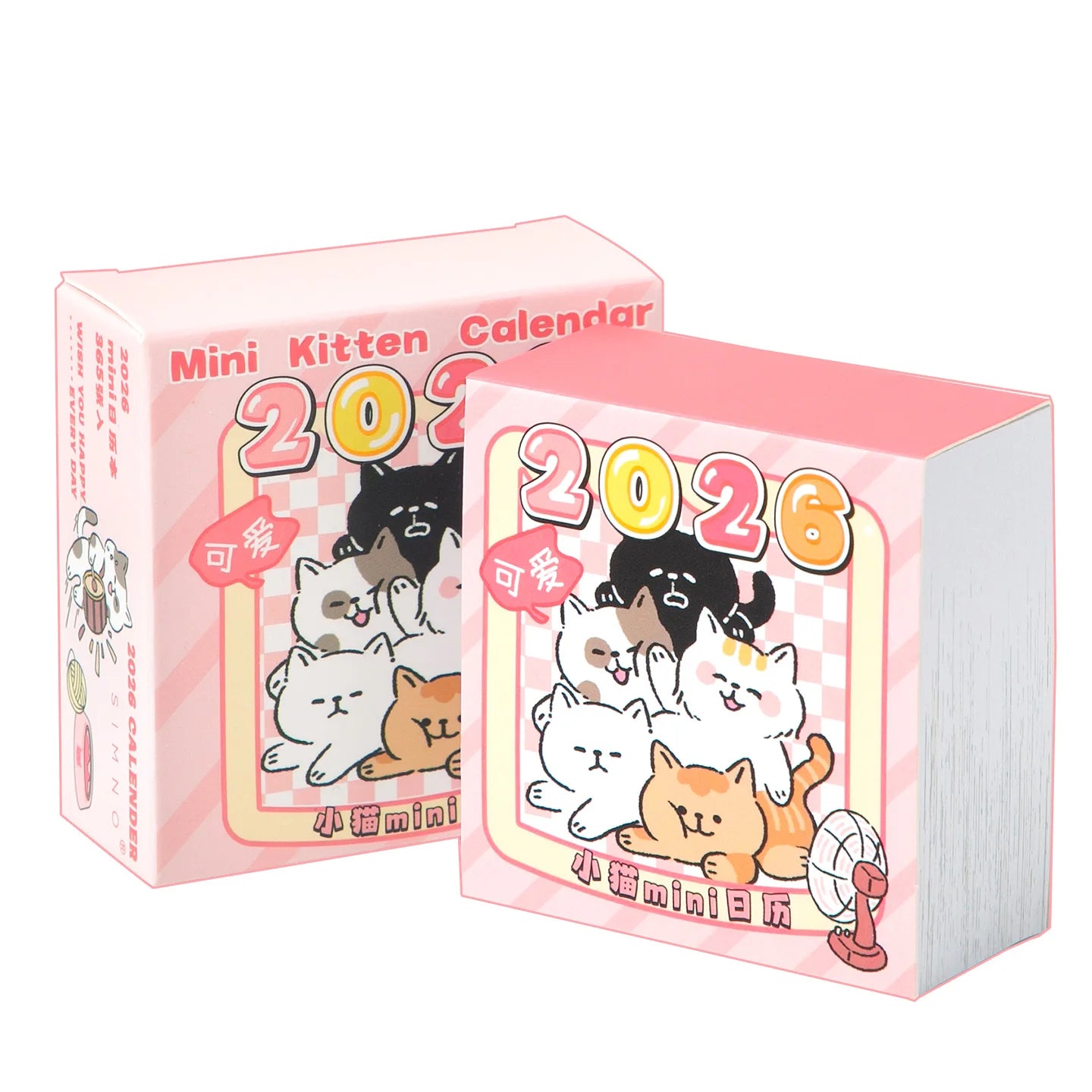 Journal GO Mini 365 Day Calendar 2026 Planner Yearly Agenda Organizer with Memo Notes for Home Office School Daily Schedule