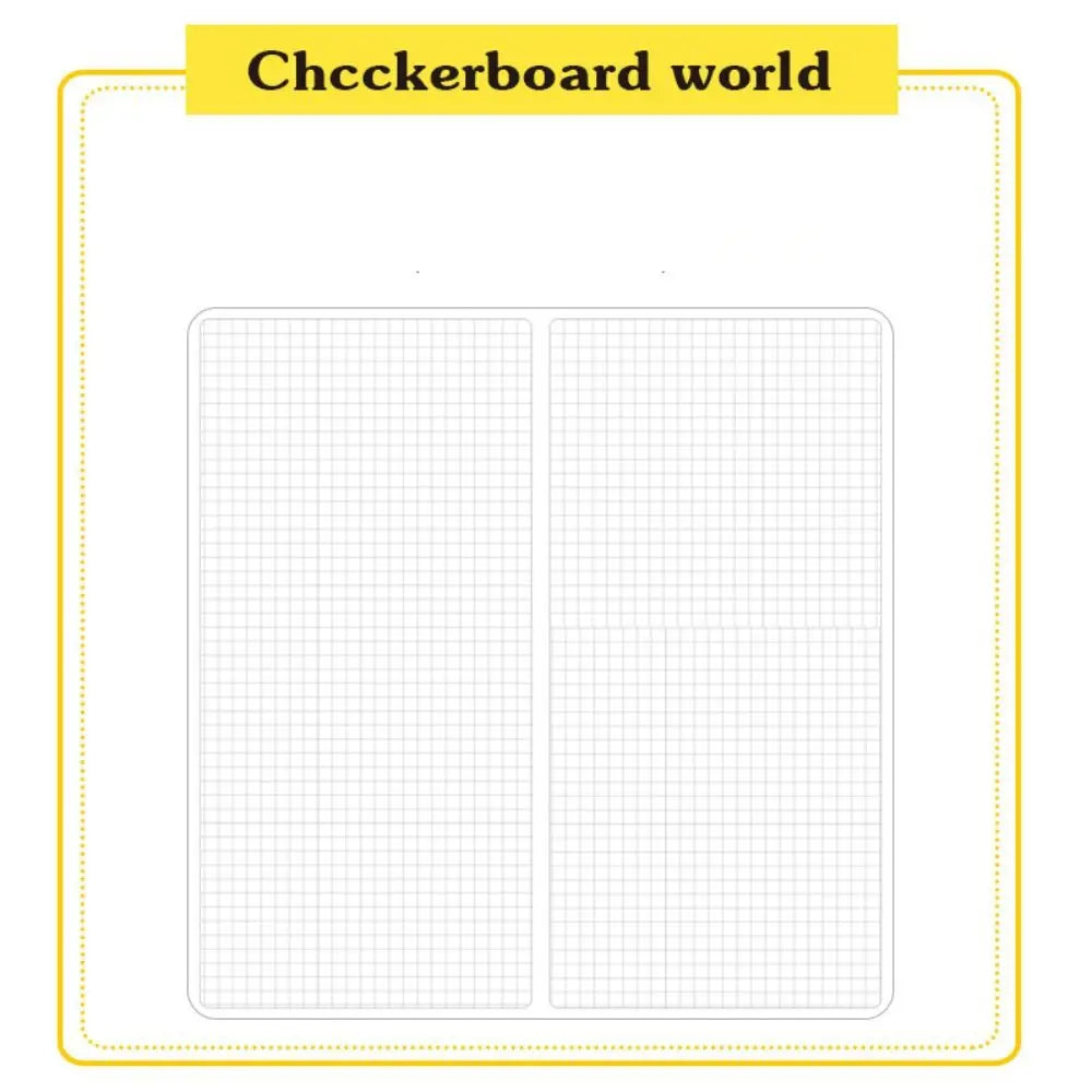 Planner Journal Daily Book Stationery DIY Albums Scrapbooking Book Hand Account Notebook Agenda Diary Book Plaid Memo Notebook