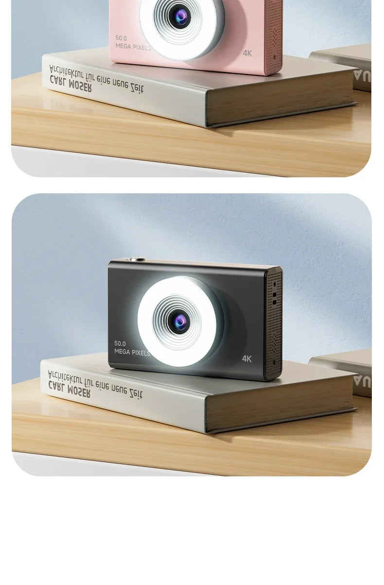 Xiaomi Digital Camera 4K High-definition Camera Autofocus Portable Retro Camera 50 Million Pixels CCD Travel Student Camera