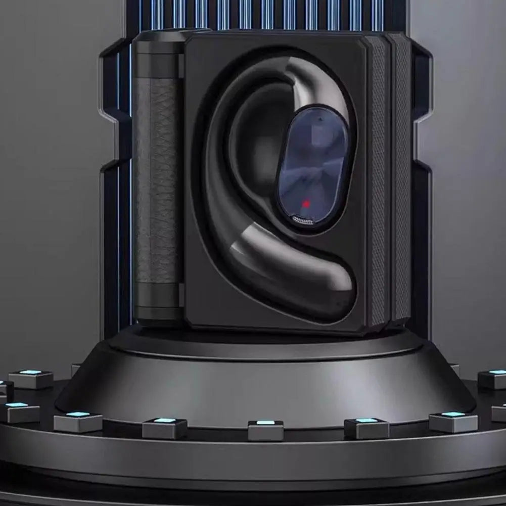 Ear Buds Headphones Bluetooth Ipx5 Waterproof & Sweatproof Comfortable Ear Hooks Noise Isolation Noise Isolation For Running