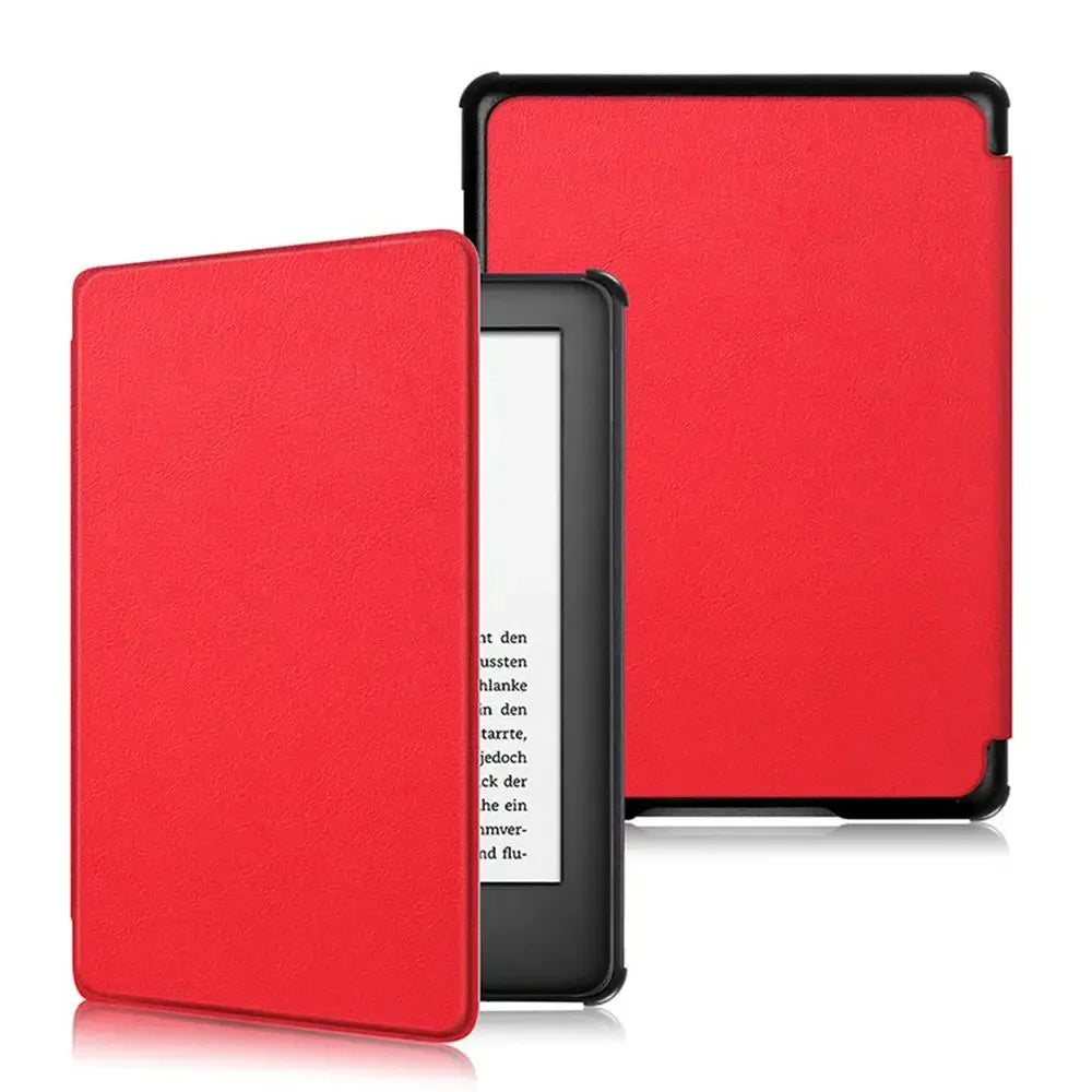 Colorful 6" eBook Reader Ultra Slim PU Leather Cover Smart Case Protective Shell For Kindle 8/10th Gen Paperwhite 1/2/3/4