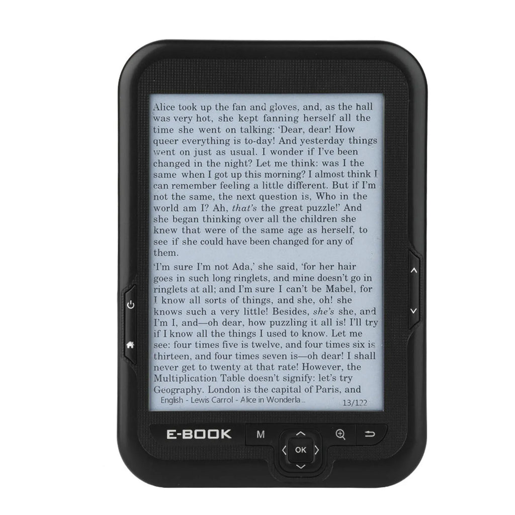 6 inch e reader e BOOK Reader e Ink EBOOK Reader EInk 6 Inch Ereader 600 X 800 Resolution Display 300DPI Blue Cover 16GB 8GB 4GB