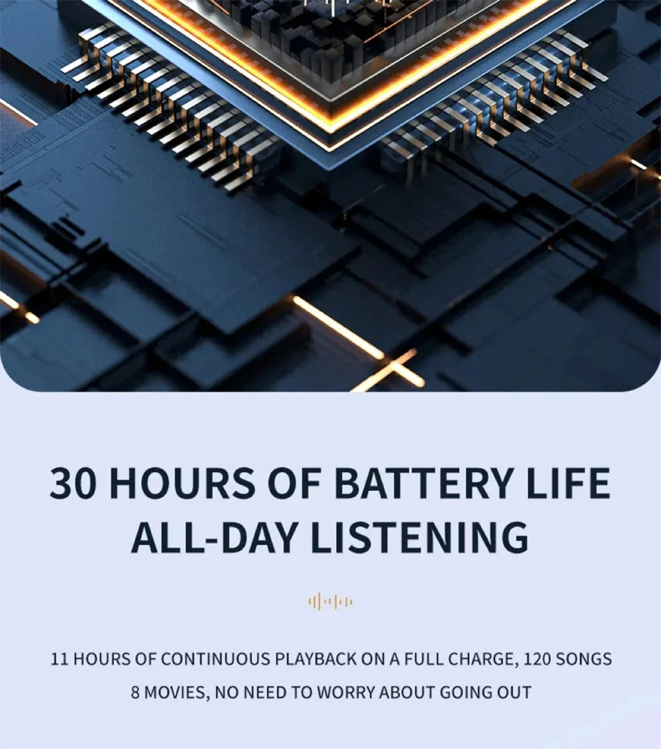 Wireless Single Ear Buds with Earhooks Bt 5.3 Earpiece Sports Headphones Over-Ear Running Workout Wrap-Around Earbuds