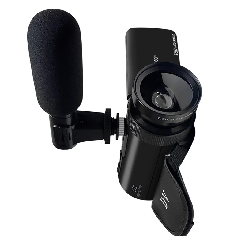 DIGIT-DV Video Recorder Camcorder Audio Recording With Microphone Digital Zoom Video Camera Machine For Recording Vlogs