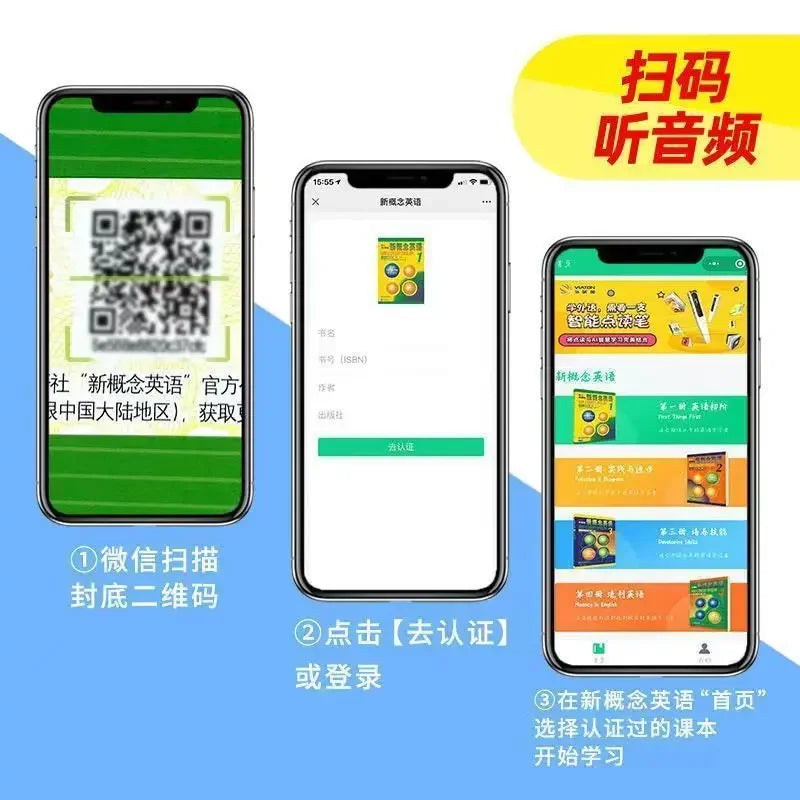 1 Books New Concept English Full Set of 1-4 Textbooks + 1-4 Workbooks Students' Books New Concepts Zero-based Learning English