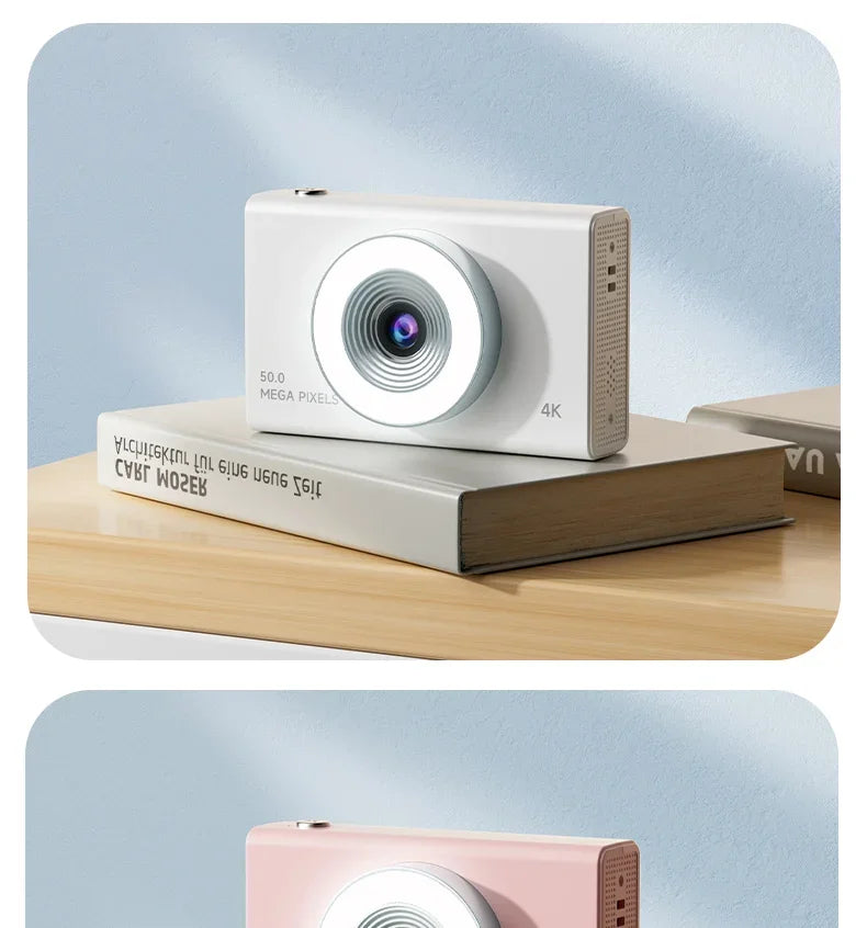 Xiaomi Digital Camera 4K High-definition Camera Autofocus Portable Retro Camera 50 Million Pixels CCD Travel Student Camera