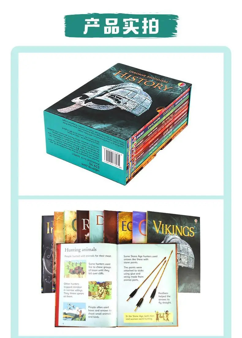 30 Volumes of Usborne Beginners Science Preliminary Exploration of Science/Natural/History English Original Bedtime Reading