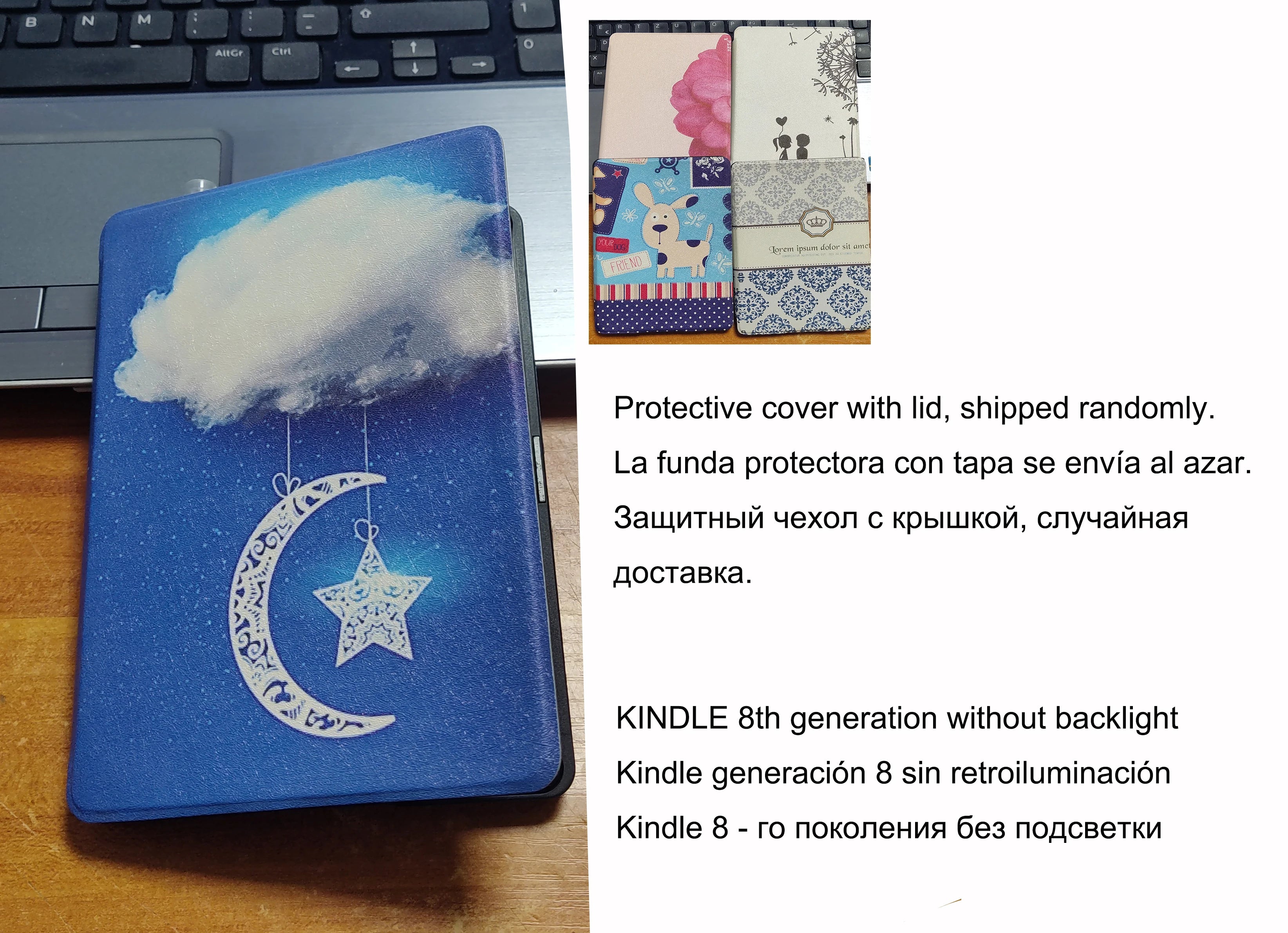 Original Kindle 8th Kindle 6th Registerable E-Book Kindle6 Reader Touch Screen Ebook Without Backlight E-ink 6inch Ink Screen