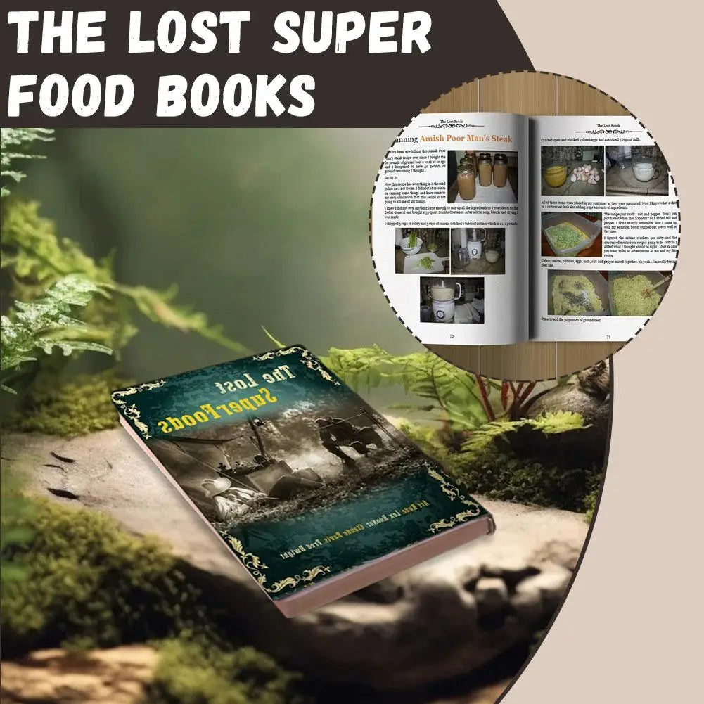 The Lost Book of Superfoods Best Selling Book Help To Rediscover The Magic of Food With Exquisite Illustration Practical Recipes
