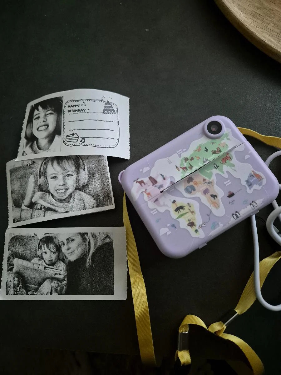 Digital Children Camera For Photography Mini Printer Portable Thermal Instant Print Photo Kids Camera Video Educational Toy Gift