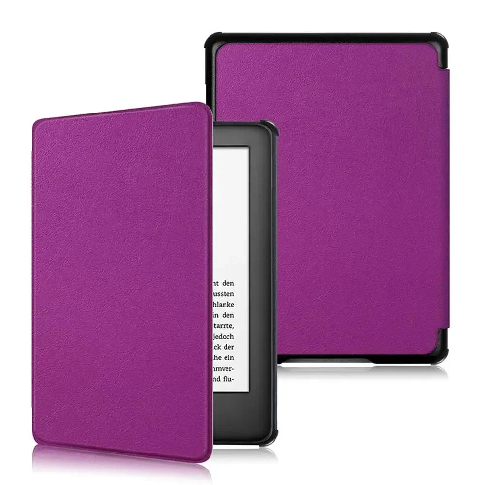 Colorful 6" eBook Reader Ultra Slim PU Leather Cover Smart Case Protective Shell For Kindle 8/10th Gen Paperwhite 1/2/3/4